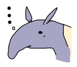 Daily life of KAWAUSO and BAKU sticker #8579237