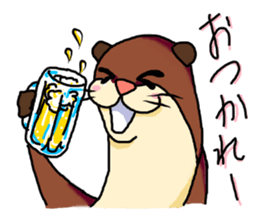 Daily life of KAWAUSO and BAKU sticker #8579240