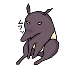 Daily life of KAWAUSO and BAKU sticker #8579247