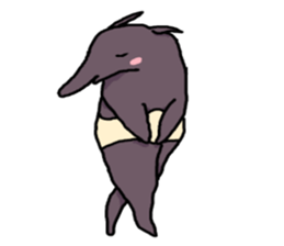 Daily life of KAWAUSO and BAKU sticker #8579249