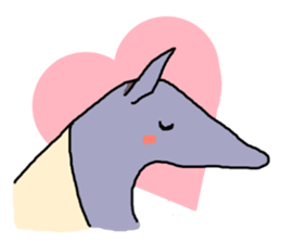 Daily life of KAWAUSO and BAKU sticker #8579255