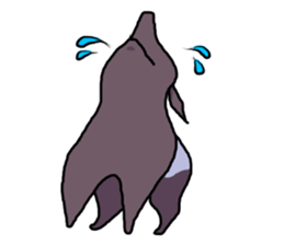 Daily life of KAWAUSO and BAKU sticker #8579257