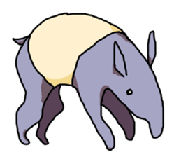 Daily life of KAWAUSO and BAKU sticker #8579259