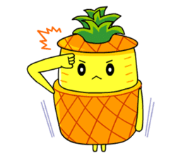 Pineapple Lucky sticker #8579433