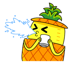 Pineapple Lucky sticker #8579436
