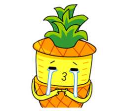 Pineapple Lucky sticker #8579437