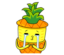 Pineapple Lucky sticker #8579437