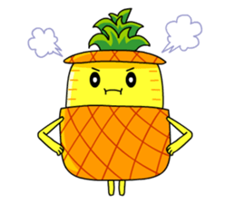 Pineapple Lucky sticker #8579442