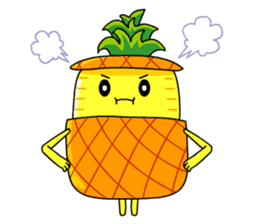 Pineapple Lucky sticker #8579442