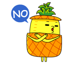 Pineapple Lucky sticker #8579444