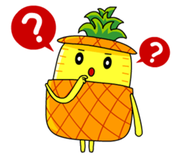 Pineapple Lucky sticker #8579445