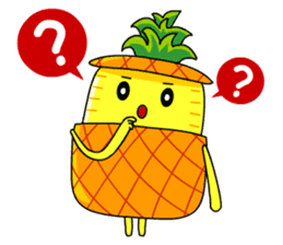Pineapple Lucky sticker #8579445