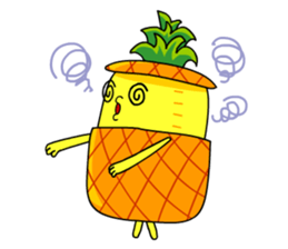 Pineapple Lucky sticker #8579446