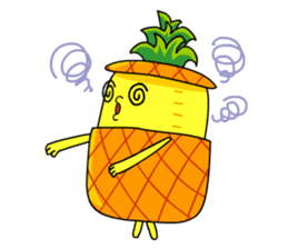 Pineapple Lucky sticker #8579446