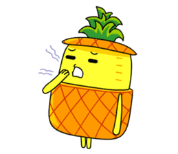 Pineapple Lucky sticker #8579449