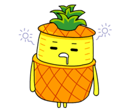 Pineapple Lucky sticker #8579450