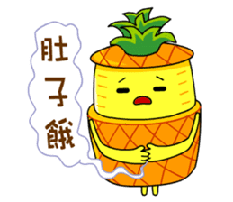Pineapple Lucky sticker #8579452