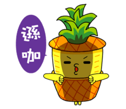 Pineapple Lucky sticker #8579453
