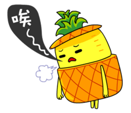 Pineapple Lucky sticker #8579457