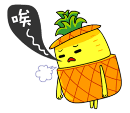 Pineapple Lucky sticker #8579457