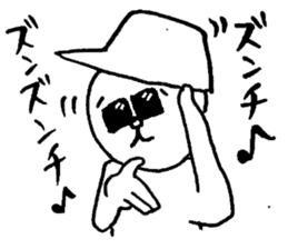 Bear man2 (cousin of the "Dog man") sticker #8579573