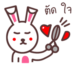 Rabbit Crazy sticker #8579592