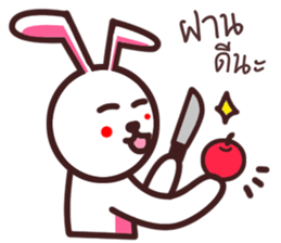 Rabbit Crazy sticker #8579622