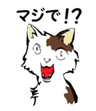 Real cat1 sticker #8580289