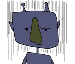 they are aliens sticker #8580804