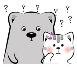Cat-ty & Bear-ry sticker #8581108
