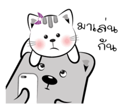 Cat-ty & Bear-ry sticker #8581114