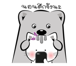 Cat-ty & Bear-ry sticker #8581125