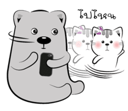 Cat-ty & Bear-ry sticker #8581138