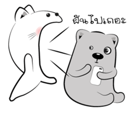 Cat-ty & Bear-ry sticker #8581143