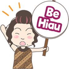 Ahua from Medan version 2 ( Hokkien ) sticker #8581201