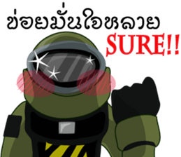 Cartoon Isan thailand v.EOD sticker #8581483