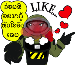 Cartoon Isan thailand v.EOD sticker #8581487