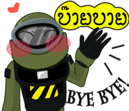 Cartoon Isan thailand v.EOD sticker #8581504