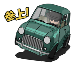 Compact size of the cool car sticker #8581506