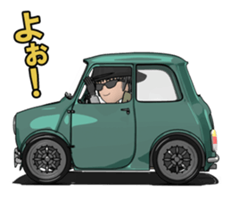 Compact size of the cool car sticker #8581511