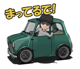 Compact size of the cool car sticker #8581512