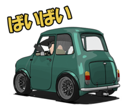 Compact size of the cool car sticker #8581514