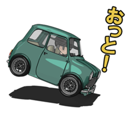 Compact size of the cool car sticker #8581517