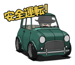 Compact size of the cool car sticker #8581523