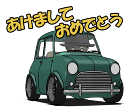 Compact size of the cool car sticker #8581524