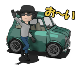 Compact size of the cool car sticker #8581531