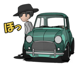 Compact size of the cool car sticker #8581533