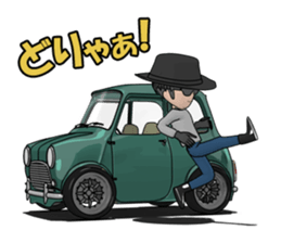 Compact size of the cool car sticker #8581537