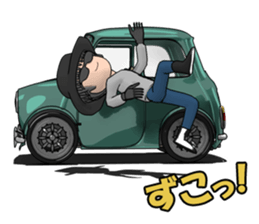 Compact size of the cool car sticker #8581538