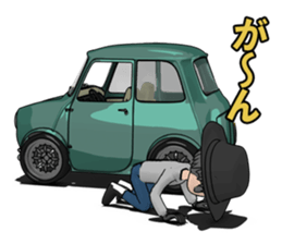 Compact size of the cool car sticker #8581539